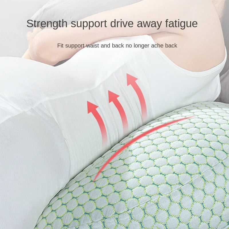  Soft and Breathable Lumbar Support Pillow for Side Sleepers for Pregnant Women